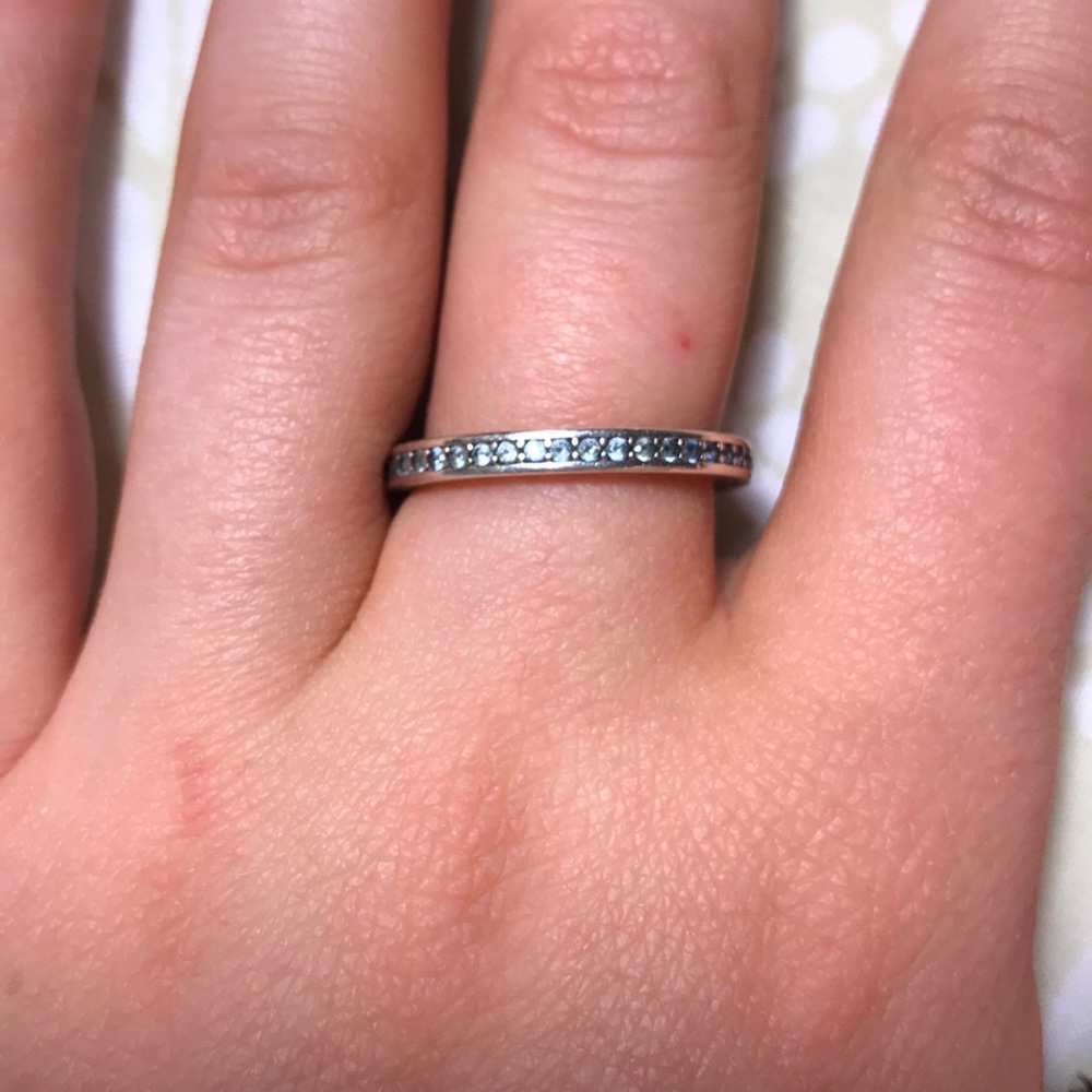 Pandora Blue Stackable Ring